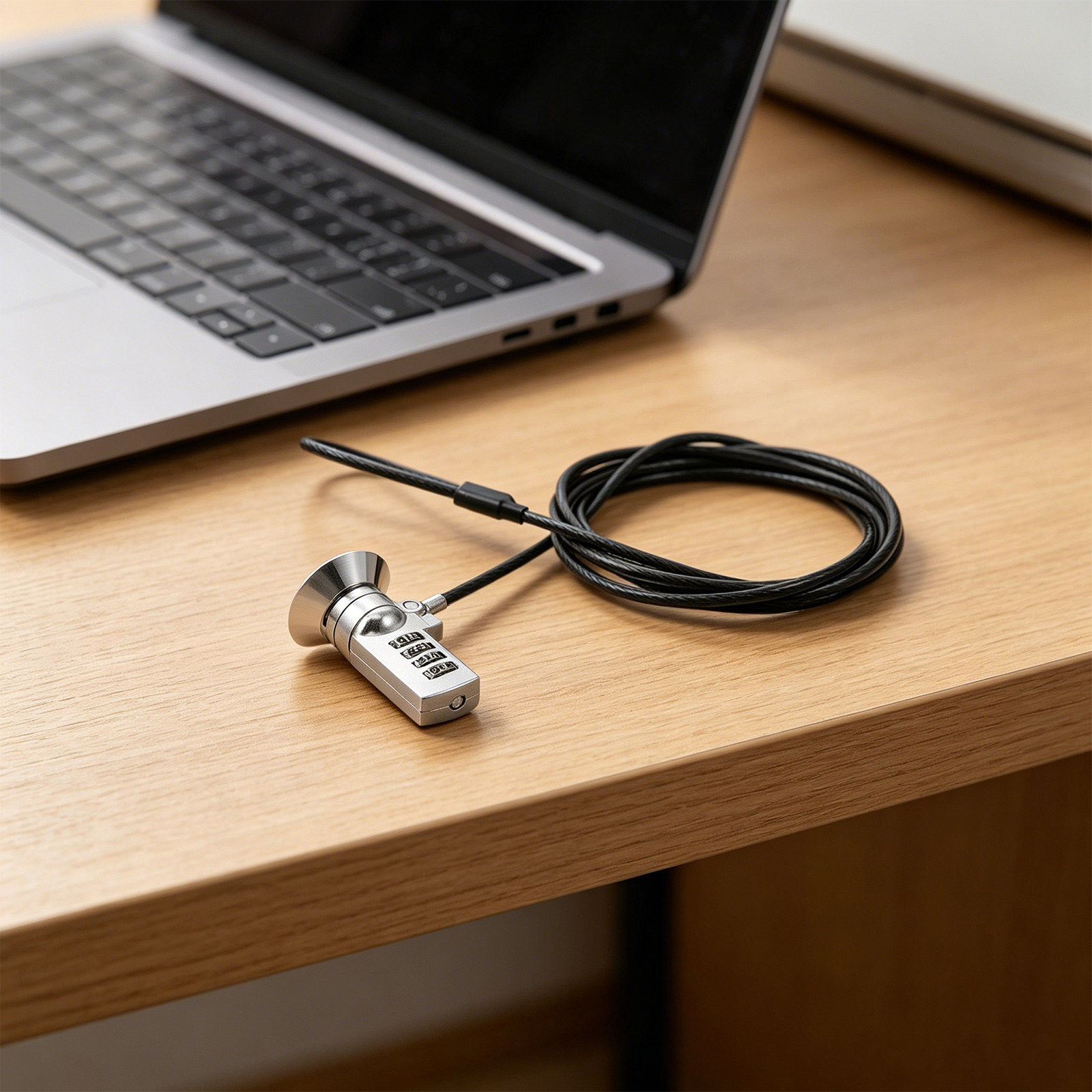 Laptop Lock Cable - 1 ensemble de câble de verrouillage
