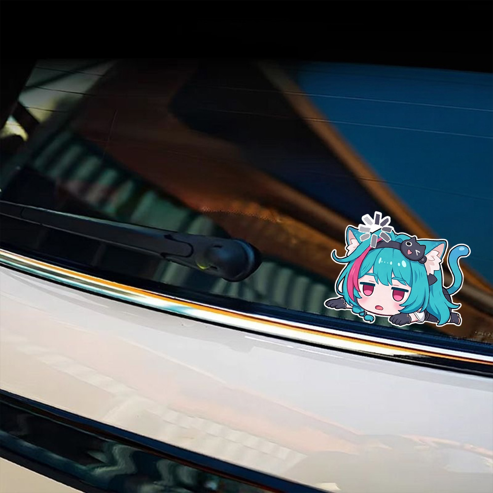 Laptop Accessories Kit - Autocollants de voiture Anime Girl Neverness