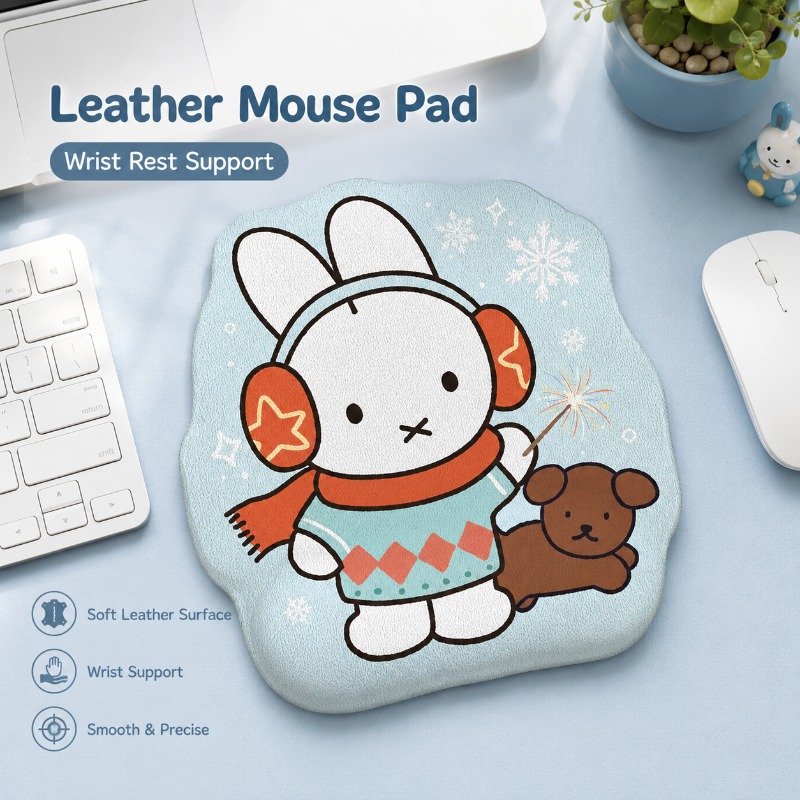 Laptop Accessories Computer - Tapis de souris en cuir Anime