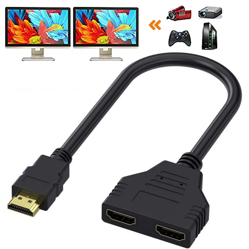 Xbox Laptop Accessories - Câble adaptateur séparateur compatible HDMI, 1