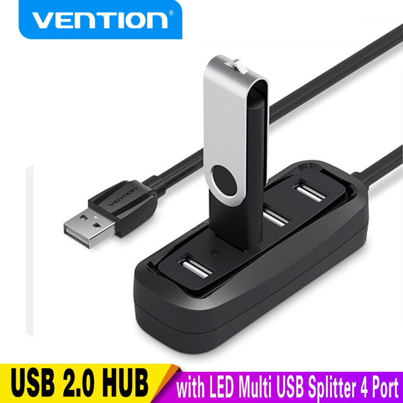 Laptop Accessories And Gadgets - Vention USB 2.0 HUB 4 ports