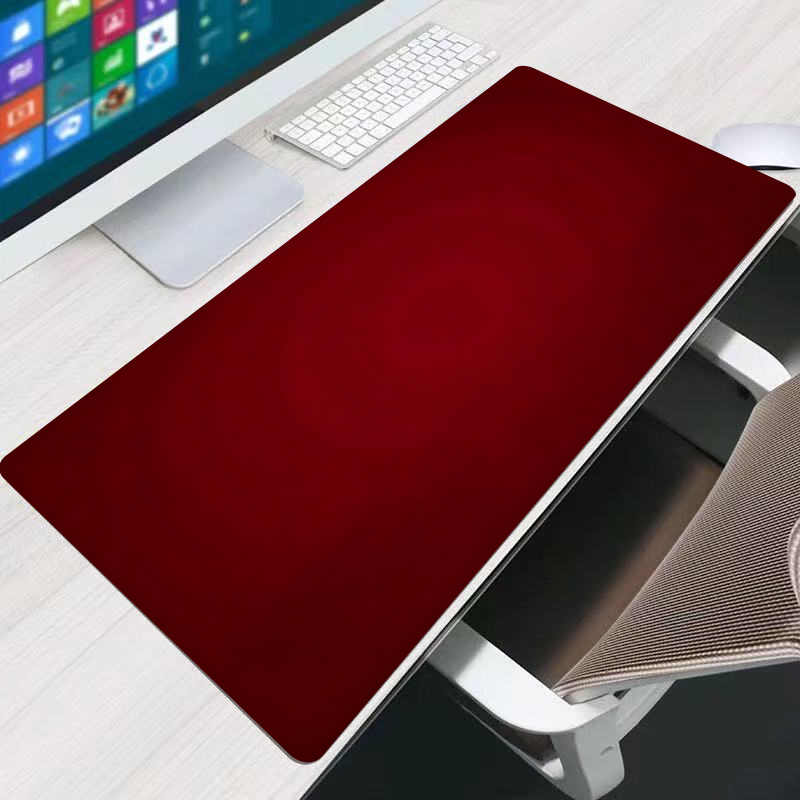 Laptop Accessories For Gaming - Tapis de souris rouge pour bureau,