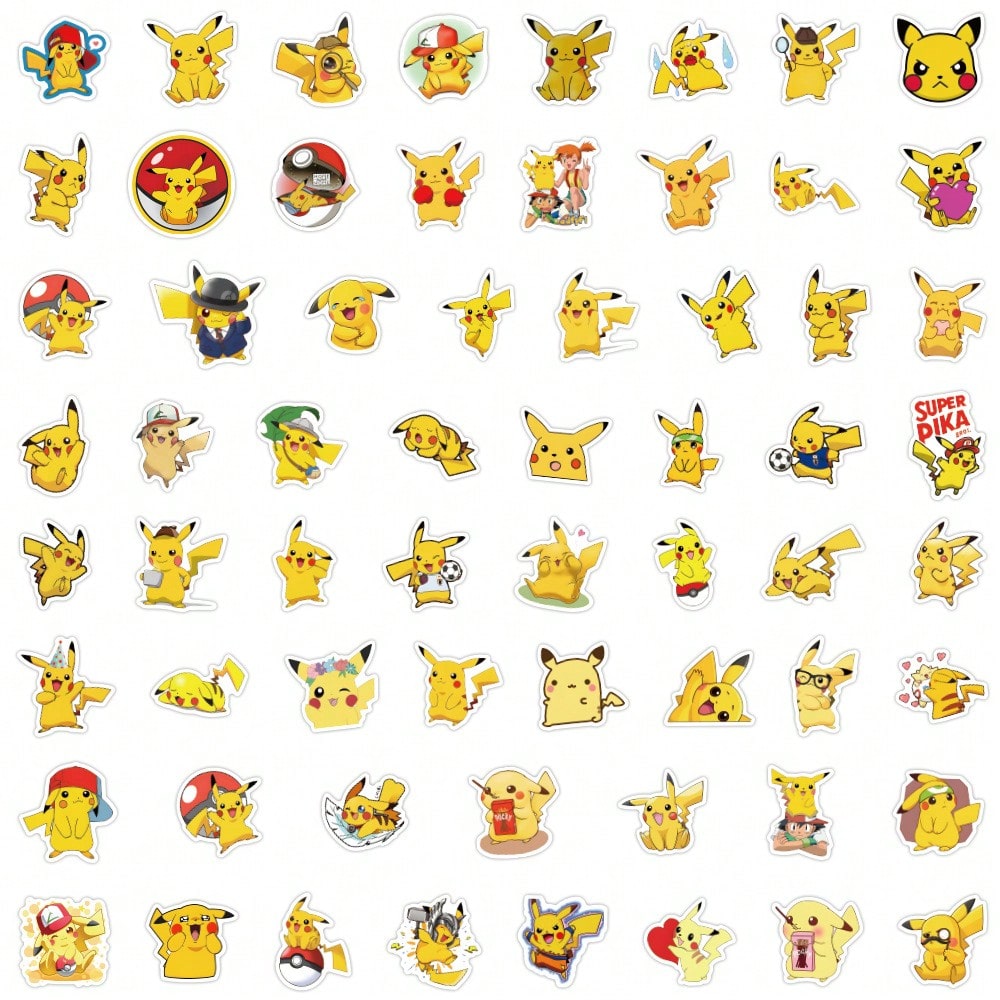 60/100 pièces de stickers lumi - Laptop Accessories Kit avis et prix