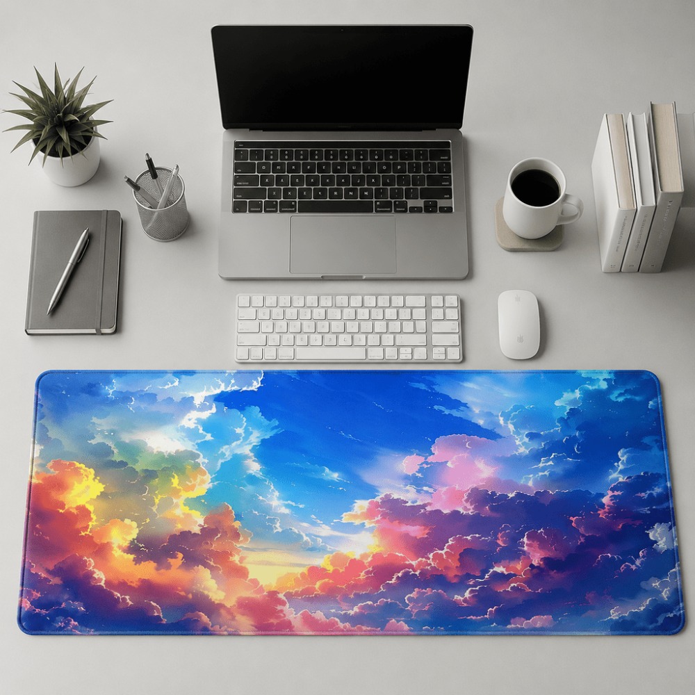 Impression de nuages colorés a - Laptop Accessories Officeworks avis et prix