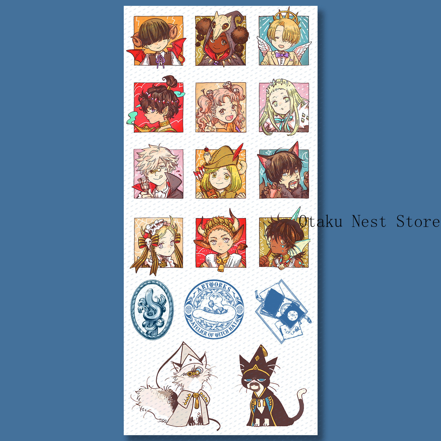 Autocollant Anime Q-version Ka - Laptop Accessories Stickers avis et prix