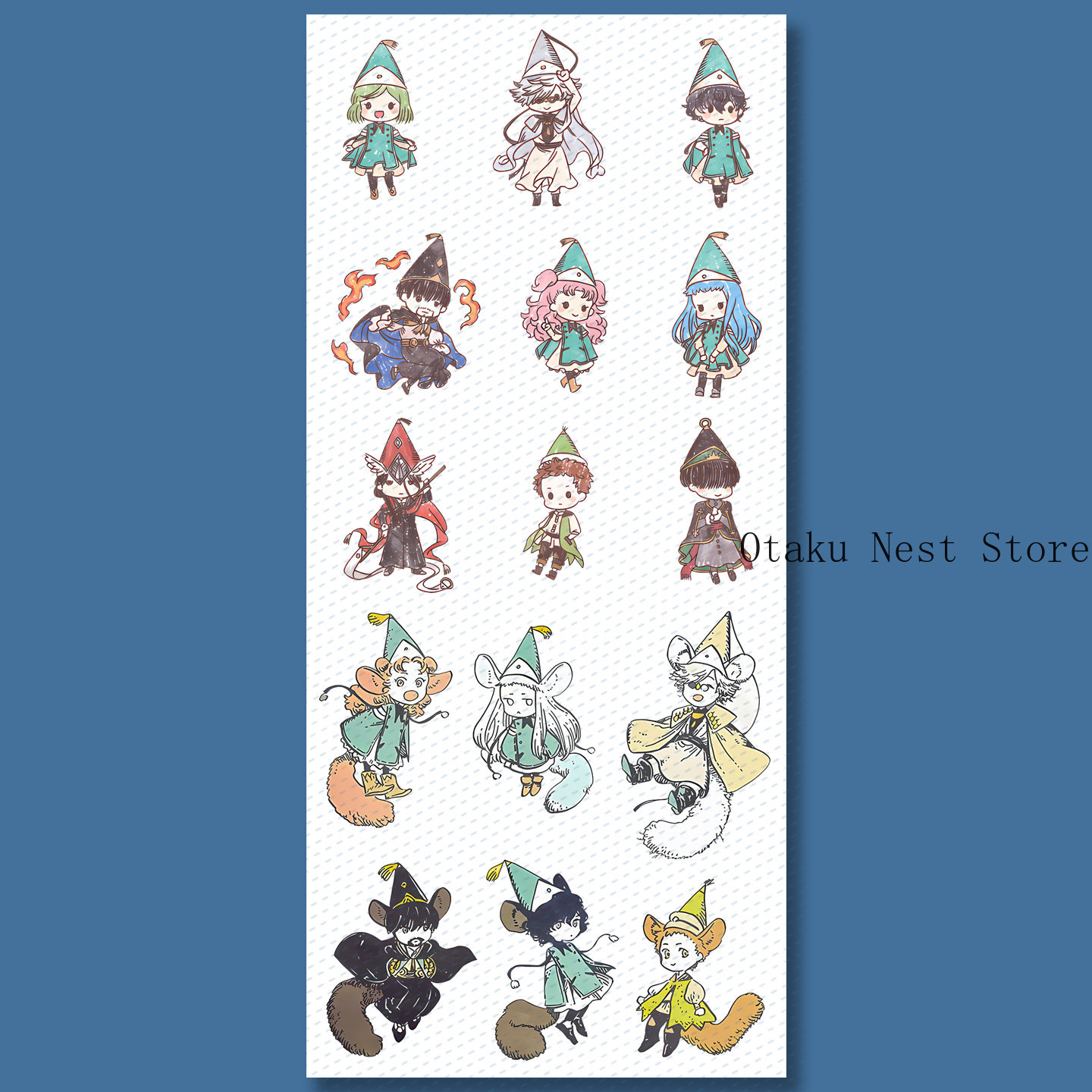 Autocollant Anime Q-version Ka - Laptop Accessories Stickers avis et prix