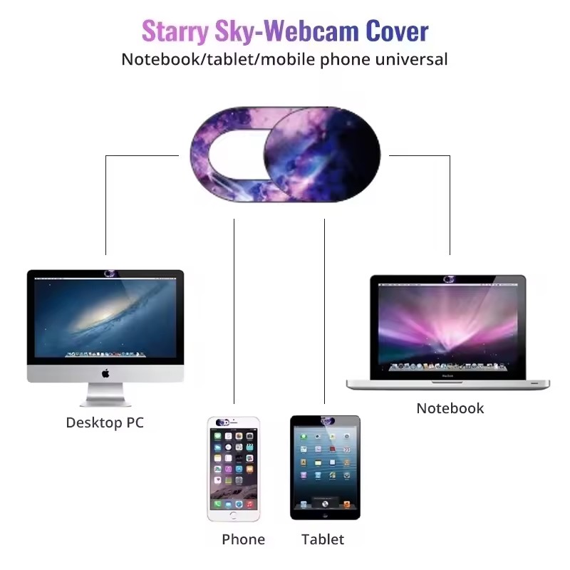 Cache-webcam universel pour or - Laptop Accessories Stickers avis et prix