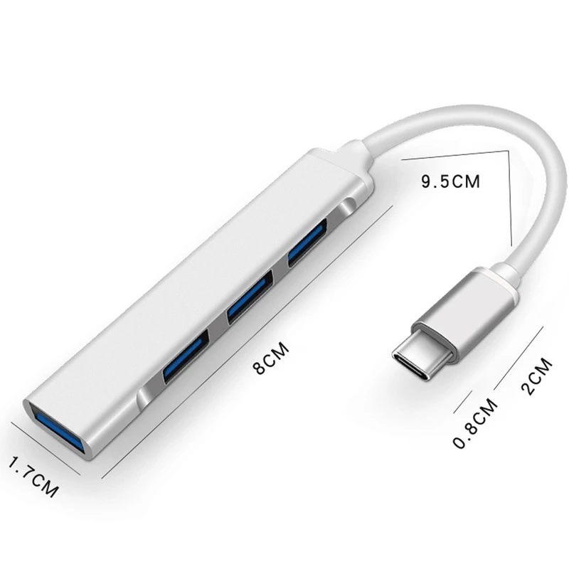 Hub d'extension Type-C 4 en 1, - Laptop Accessories And Gadgets avis et prix
