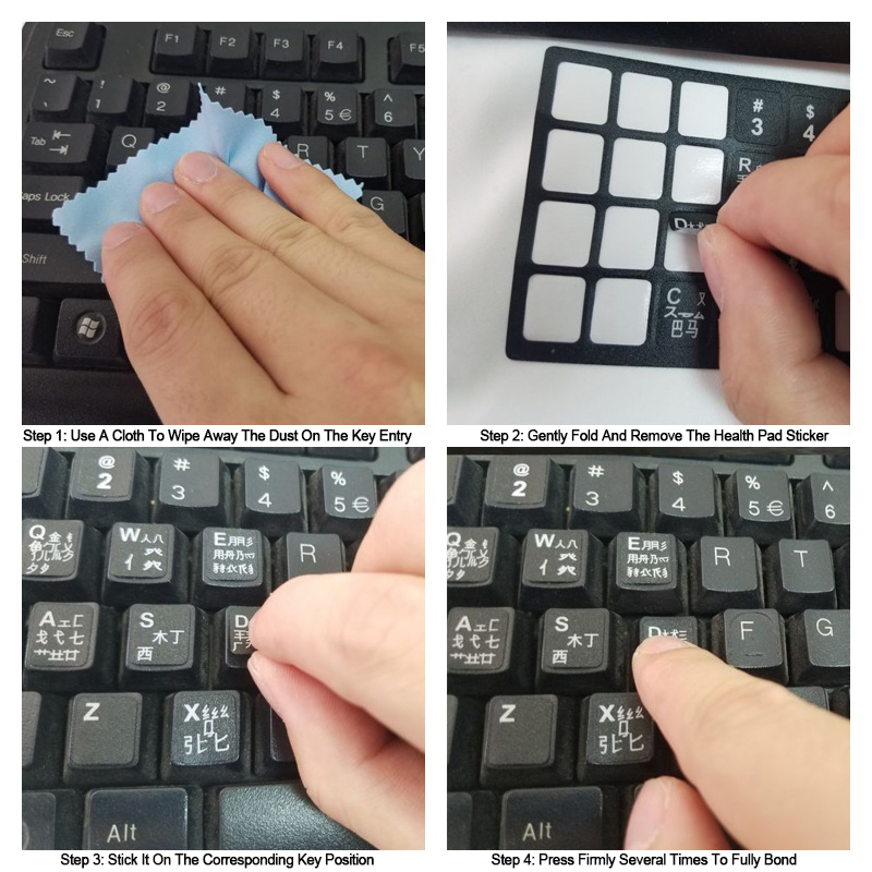 1/2/10 autocollants pour clavi - Laptop Accessories And Gadgets avis et prix