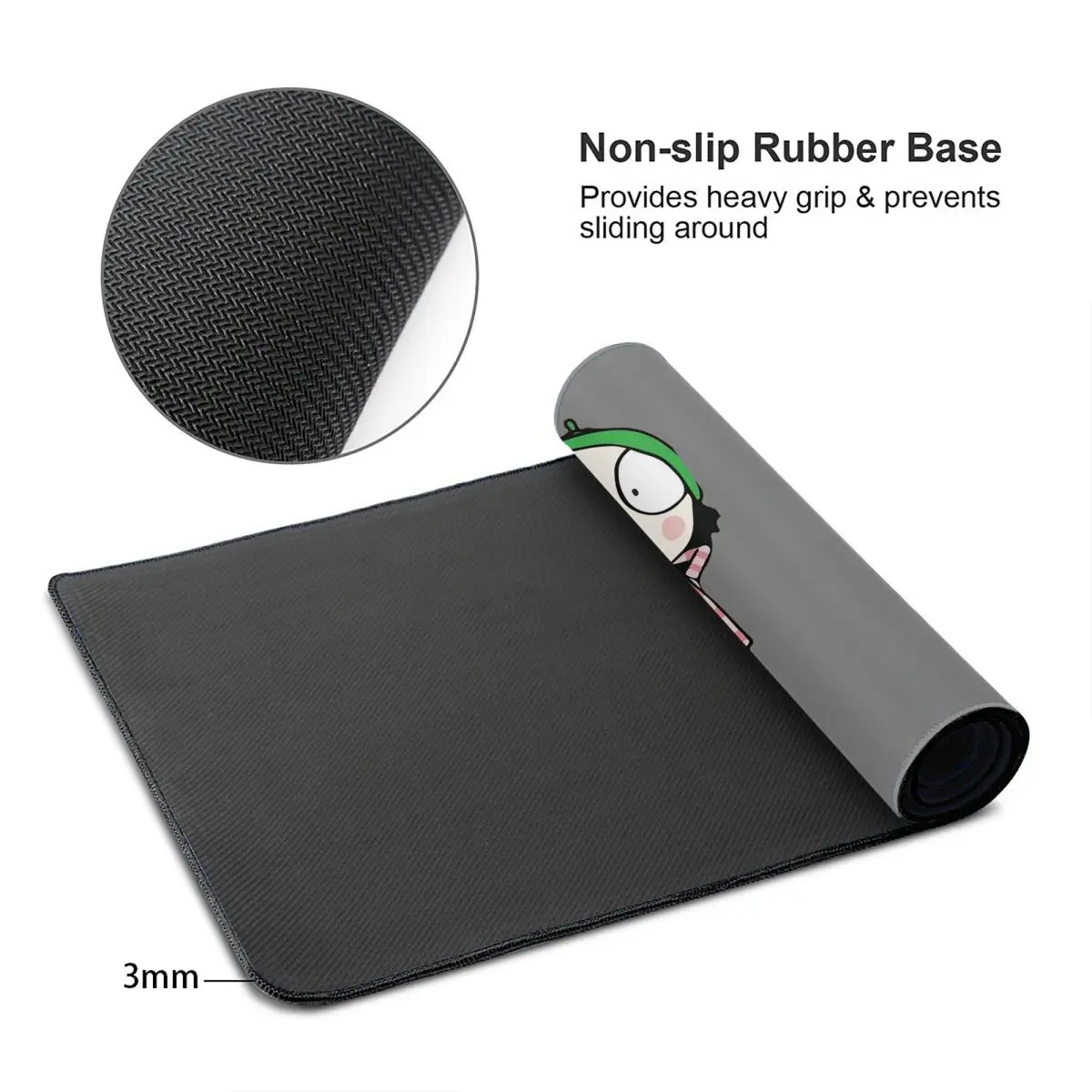 Grand tapis de souris Sarah et - Laptop Accessories To Have avis et prix