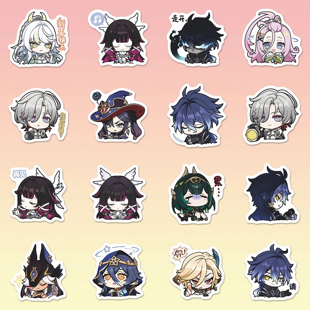 64 autocollants Genshin Impact - Laptop Accessories Stickers avis et prix