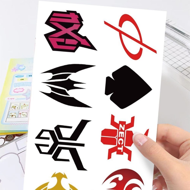 60 feuilles d'autocollants cré - Laptop Accessories Stickers avis et prix